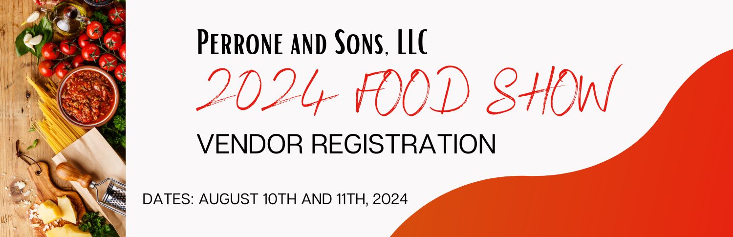 Vendor Registration Food Show 2024 Perrone Sons LLC   Food Show Vendor Registration Webpage Header 2 